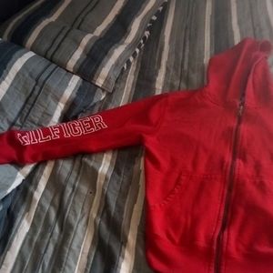 Hilfiger boys medium zip up hoodie
